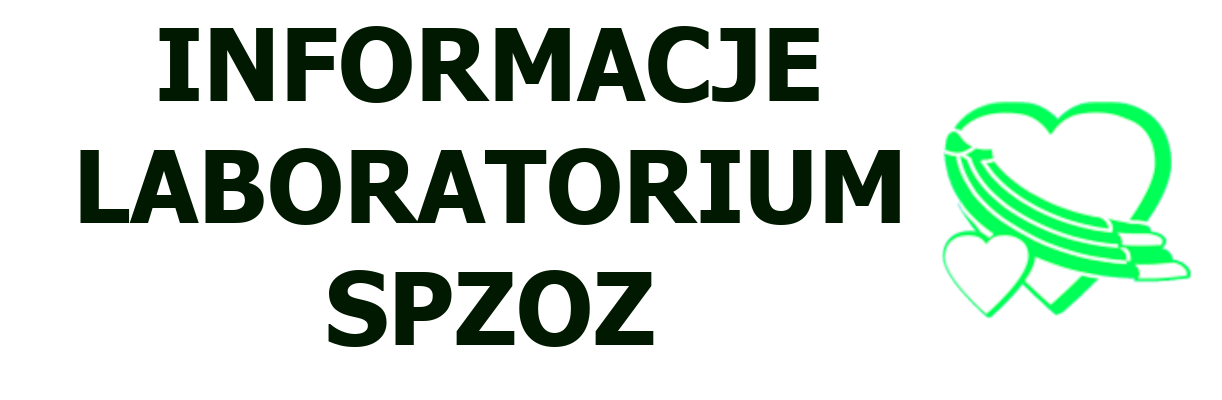 Informacje Laboratorium SPZOZ Logo szerokie