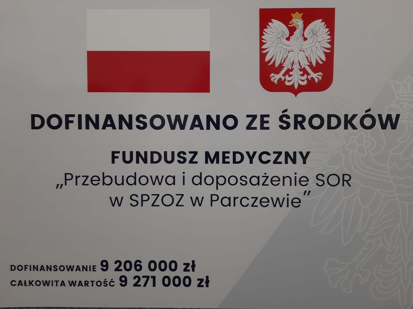 przebudowa i doposazenie sor